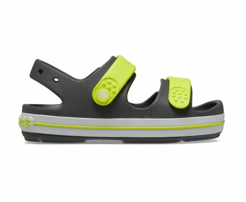 Crocs Crocband Cruiser TD Παιδικά Σανδάλια 209424-1NJ Γκρι