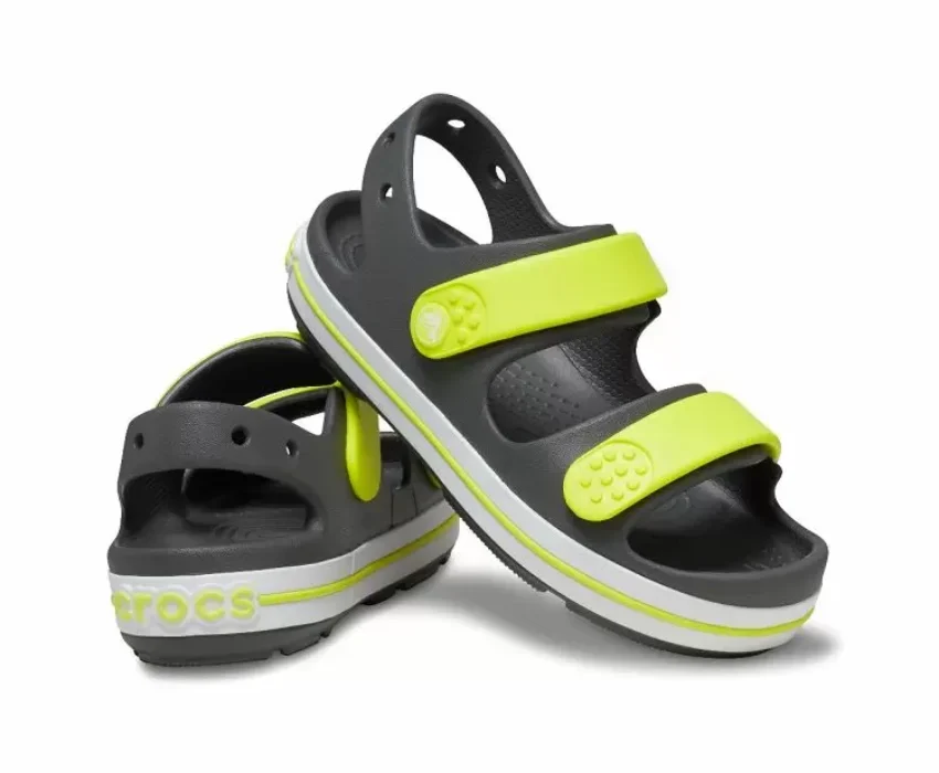 Crocs Crocband Cruiser TD Παιδικά Σανδάλια 209424-1NJ Γκρι