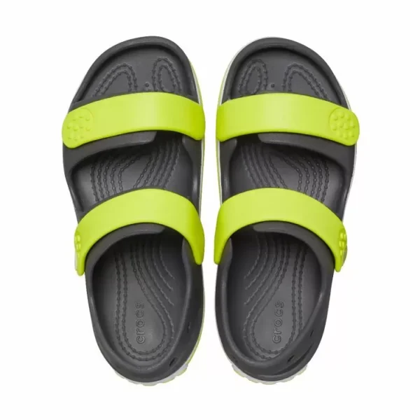 Crocs Crocband Cruiser TD Παιδικά Σανδάλια 209424-1NJ Γκρι - Image 3