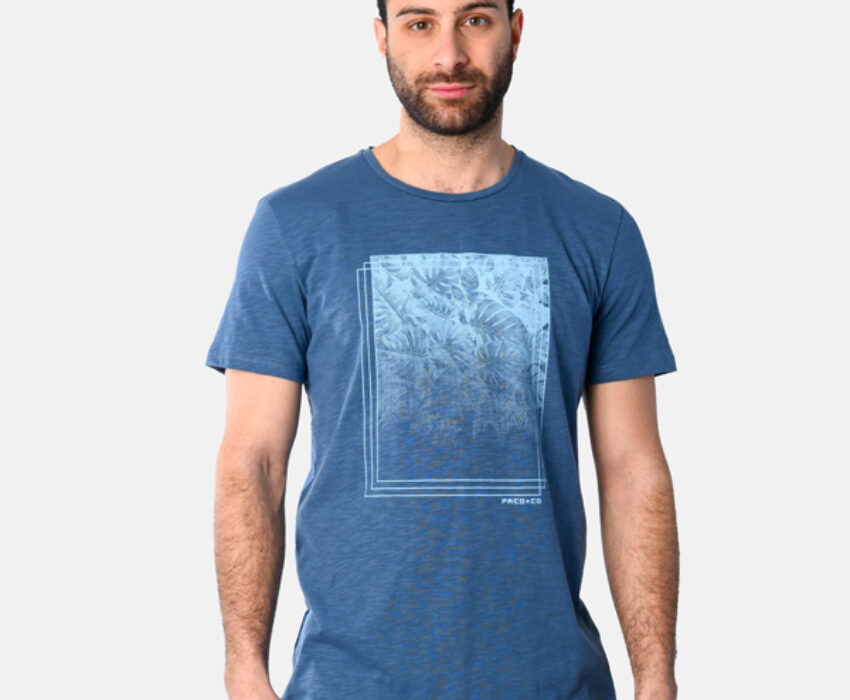 Paco & Co Ανδρικό T-shirt Jungle 2531020-02 Ραφ