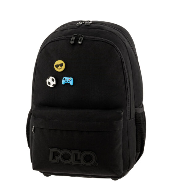 Polo Σακίδιο Pins 20lt 901059-2000 Μαύρο