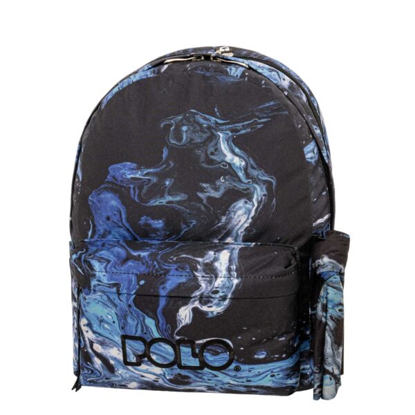 Polo Σακίδιο Double Scarf (2025) Shapes 27lt 901202-8342 Μαύρο