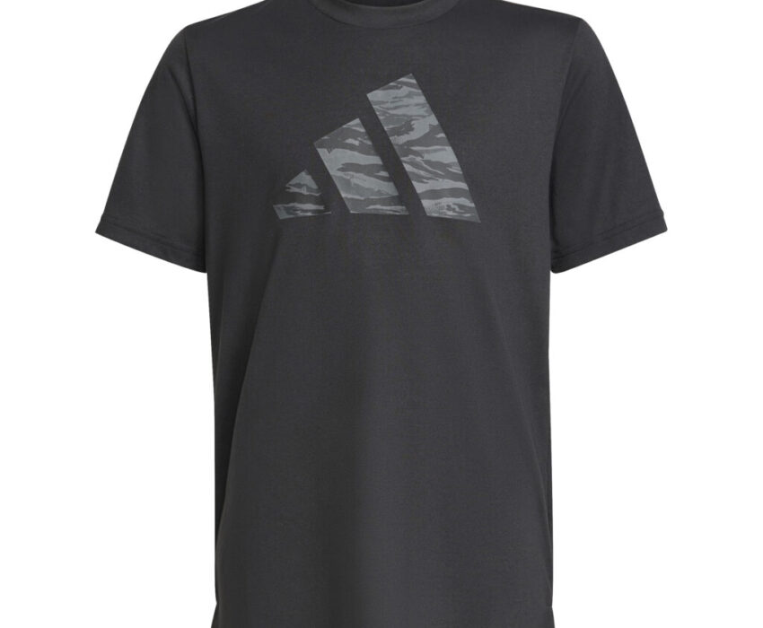Adidas Παιδικό T-shirt Camo Print JC8492 Μαύρο