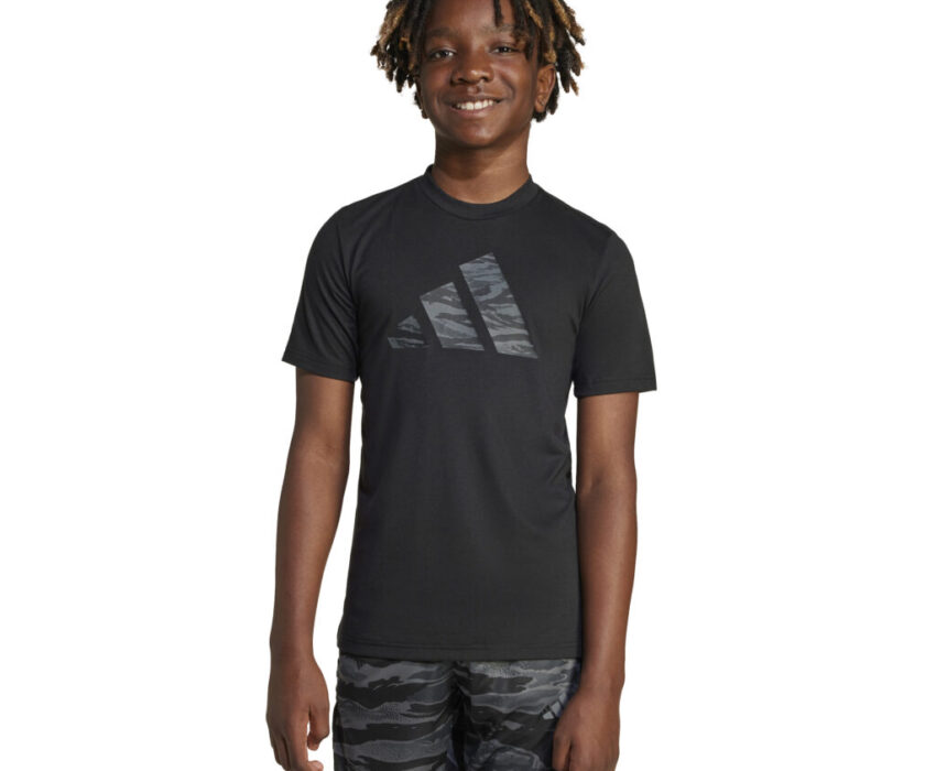Adidas Παιδικό T-shirt Camo Print JC8492 Μαύρο