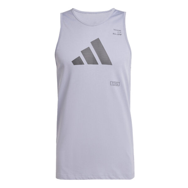 Adidas Ανδρικό Αμάνικο All-Gym Category Graphic JD1838 Γκρι - Image 2