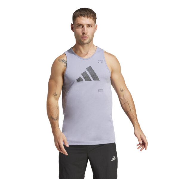 Adidas Ανδρικό Αμάνικο All-Gym Category Graphic JD1838 Γκρι