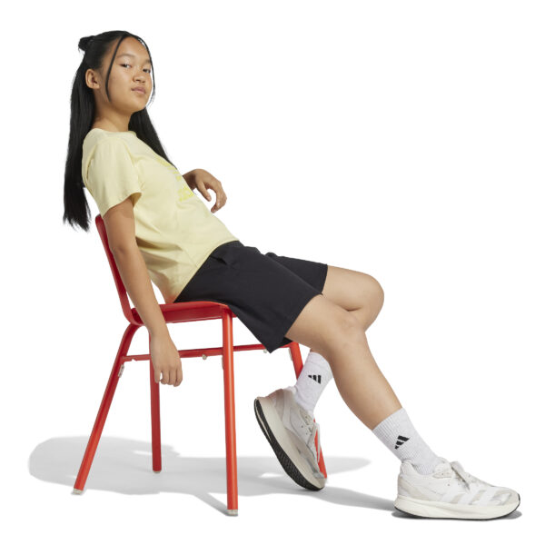 Adidas Παιδική Βερμούδα JE1391 Μαύρη - Image 6