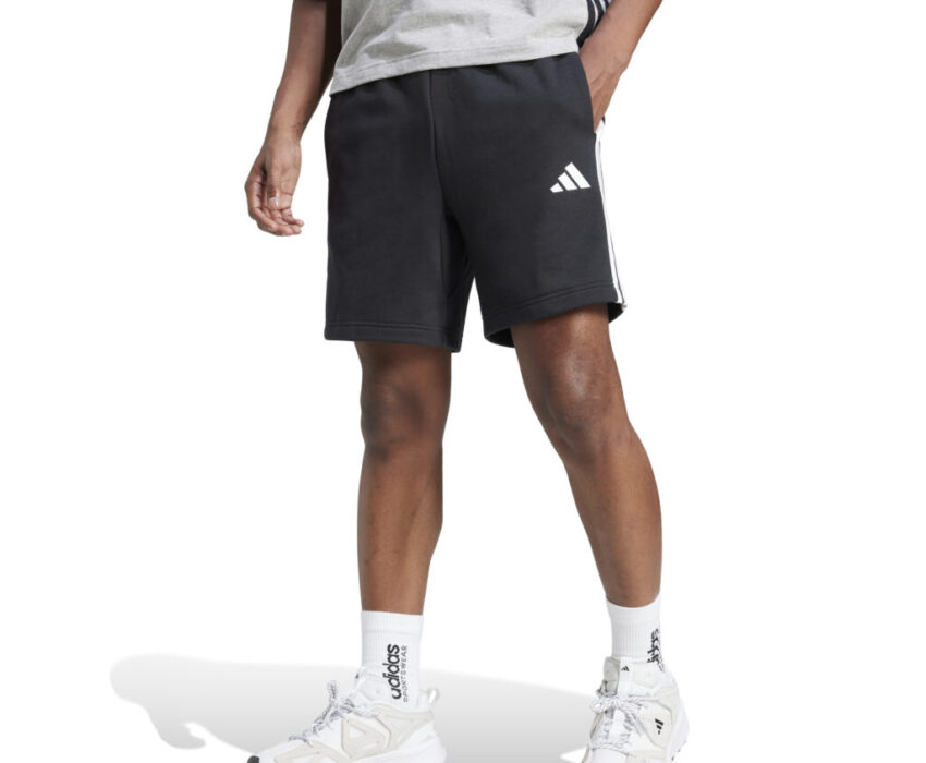 Adidas Ανδρικό Sportswear 3S FT Short JE6414 Μαύρο
