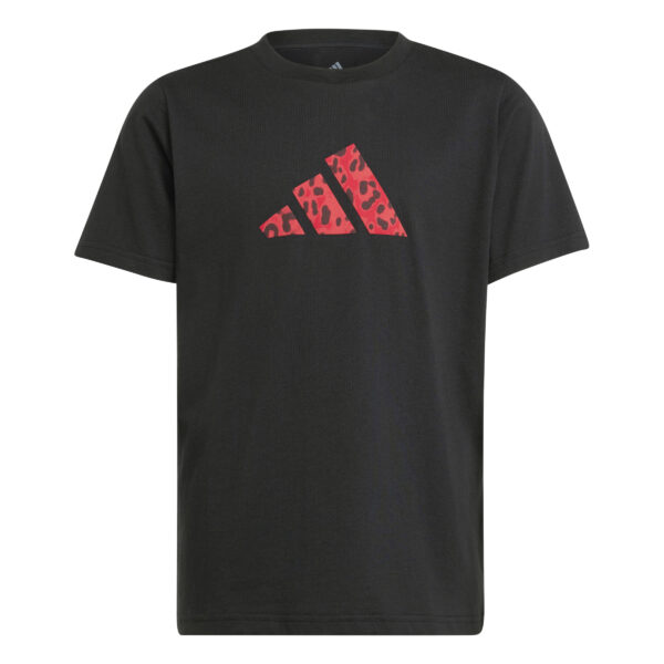 Adidas Παιδικό T-shirt J FI TEE JI6734 Μαύρο - Image 2