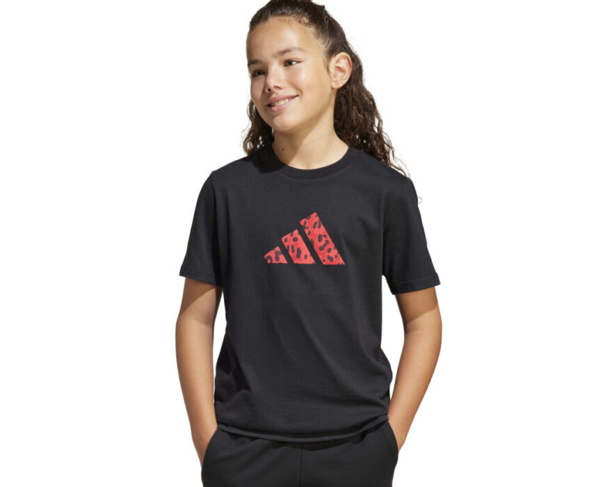Adidas Παιδικό T-shirt J FI TEE JI6734 Μαύρο