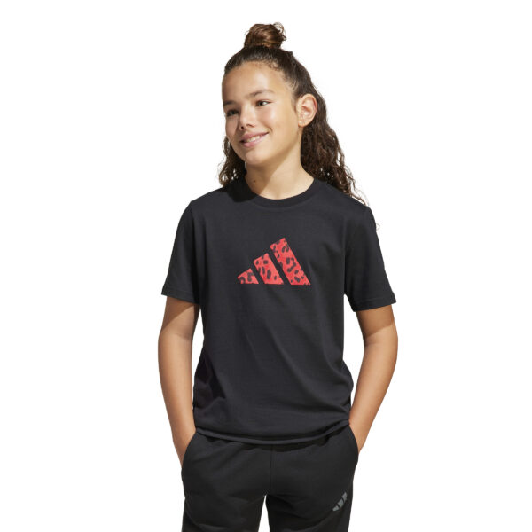 Adidas Παιδικό T-shirt J FI TEE JI6734 Μαύρο