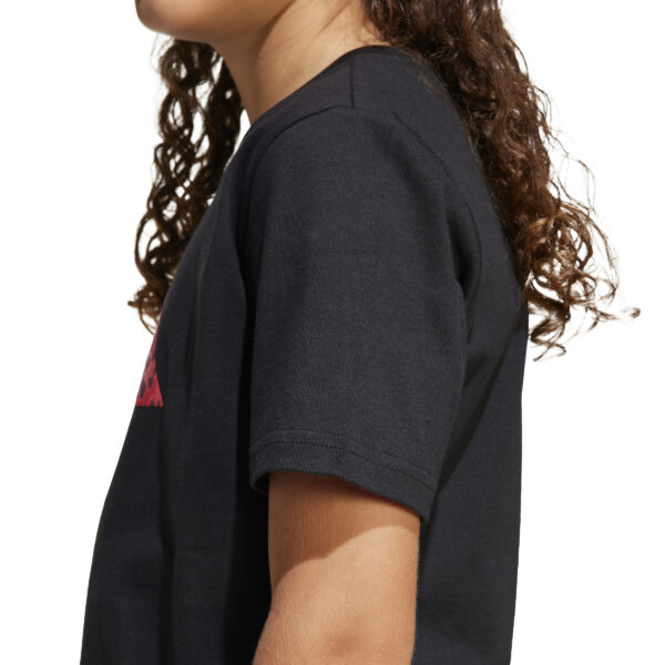 Adidas Παιδικό T-shirt J FI TEE JI6734 Μαύρο - Image 5