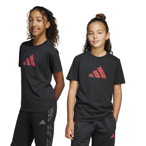 Adidas Παιδικό T-shirt J FI TEE JI6734 Μαύρο - Image 8