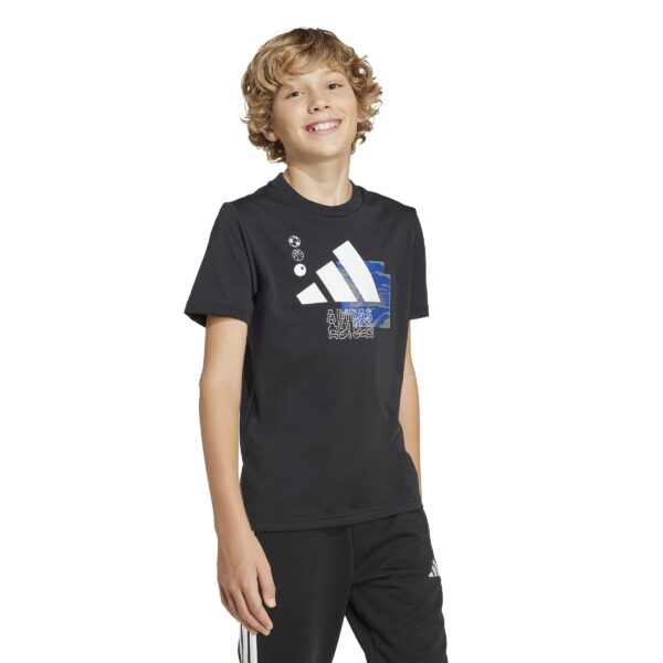 Adidas Παιδικό T-shirt Train Tee JI9093 Μαύρο