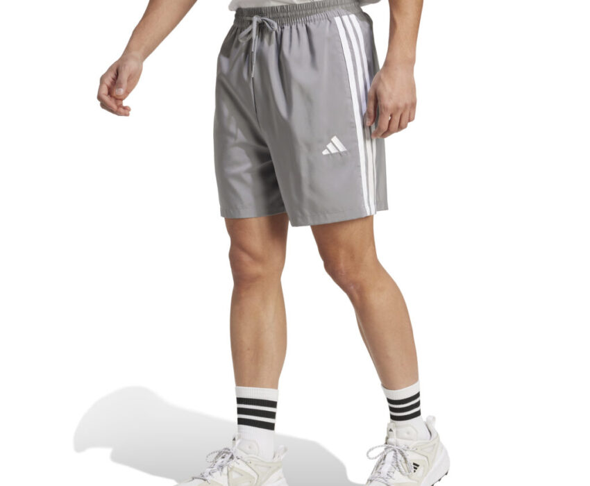 Adidas Ανδρικό 3-Stripes Chelsea Shorts JZ6026 Γκρι