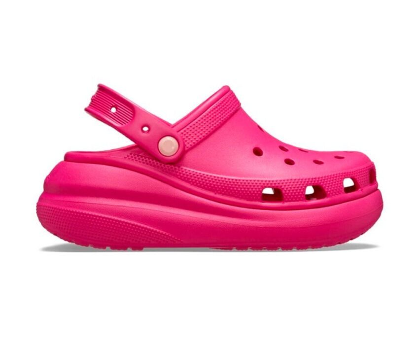 Crocs Γυναικεία Crush Clog 207521-6ZQ Φούξια