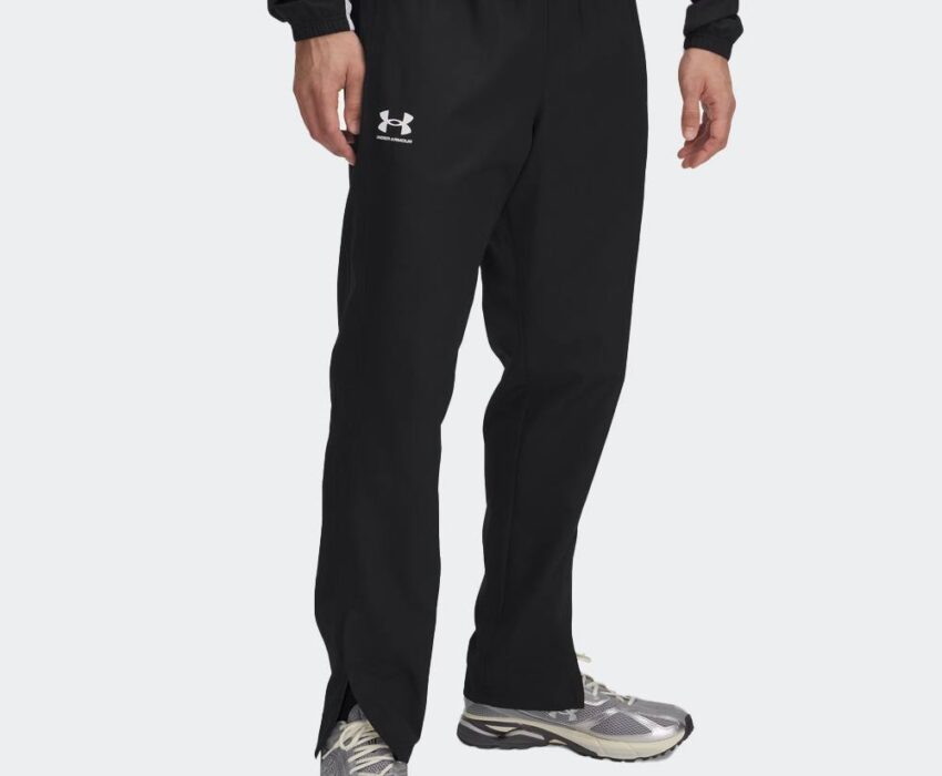 Under Armour Ανδρικό Παντελόνι Rival Woven 1390150-001 Μαύρο