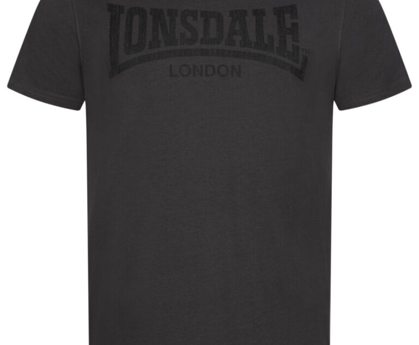 Lonsdale Logo Kai Ανδρικό T-shirt 111132-1572 Ανθρακί