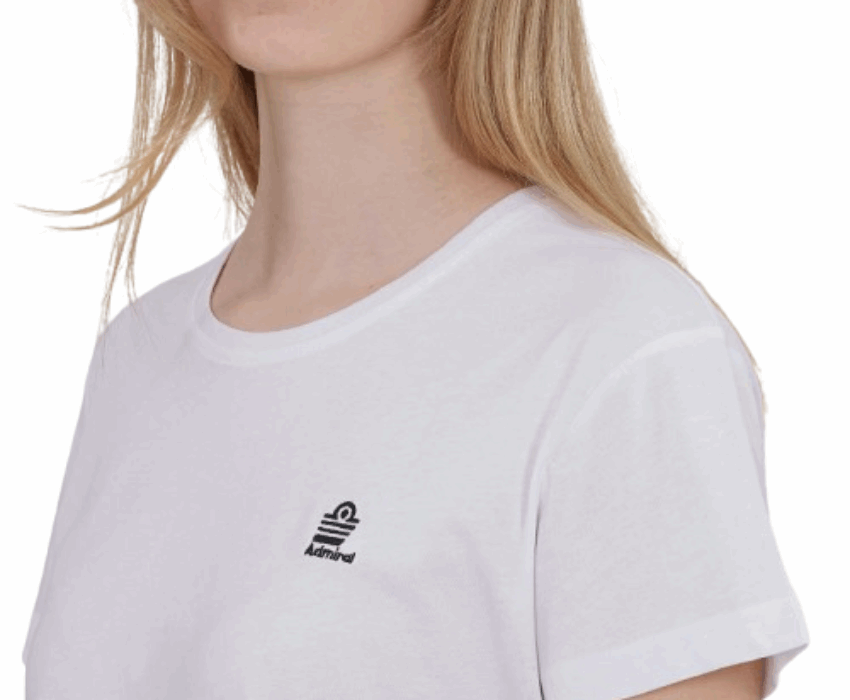 Admiral Γυναικείο T-shirt Fusy 1121540007Wh Λευκό