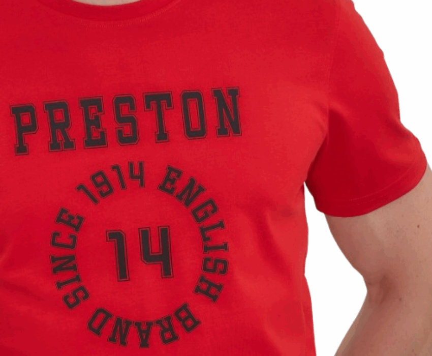 Admiral Ανδρικό T-shirt Preston 1121540010/Red Κόκκινο