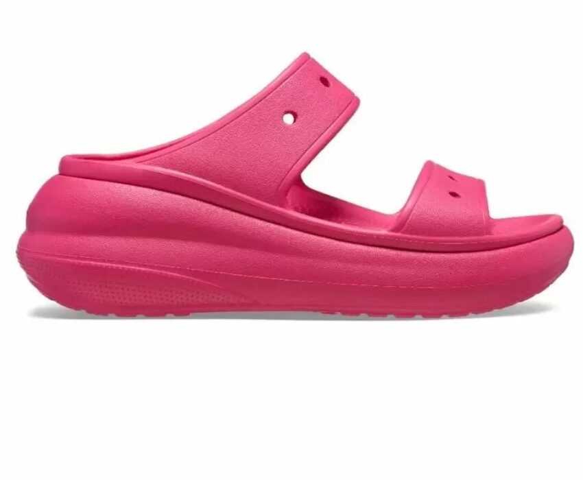 Crocs Γυναικεία Crush Sandal 207670-6ZQ Φούξια