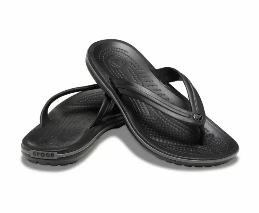 Crocs Ανδρική Σαγιονάρα Crocband Flip 11033-0DD Μαύρη