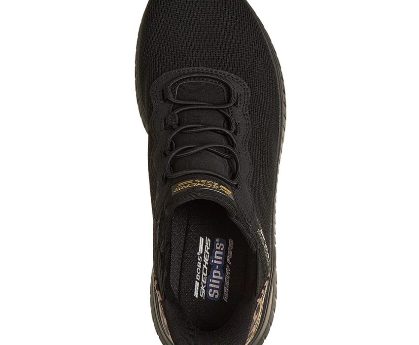 SKECHERS Γυναικεία (Ελαστικό Κορδόνι) Bobs Seize The Hour 117499/BBK Μαύρα