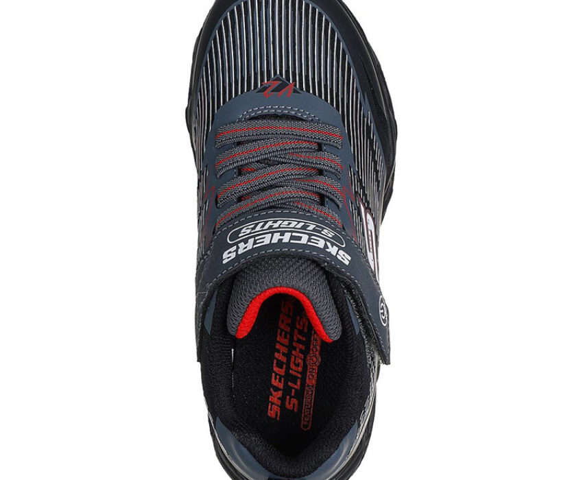 Skechers Παιδικά PS Vortex 2.0 με Φωτάκια 400605L/BKCC Μαύρα