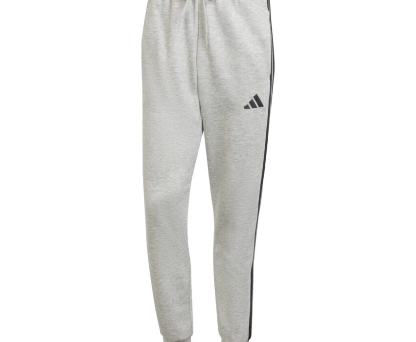 Adidas Ανδρικό 3S Fleece Pant JE6318 Γκρι/Μαύρο