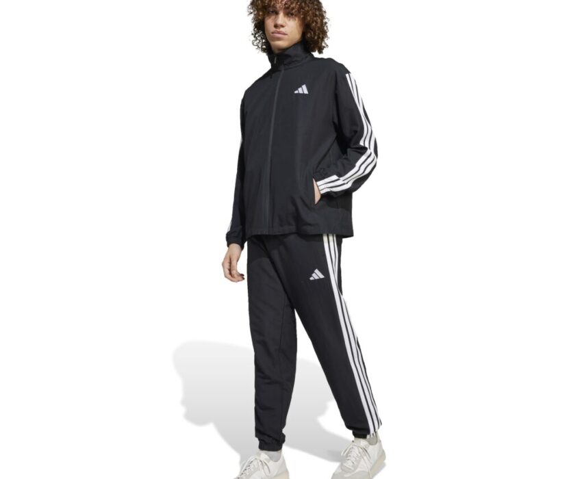 Adidas Ανδρικό SET Φόρμας 3S Woven JI8849 Μαύρο
