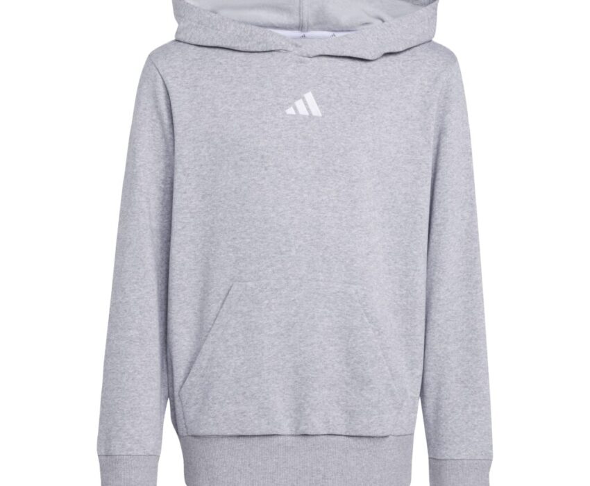 Adidas Παιδικό Φούτερ Κουκούλα JV9995 Γκρι
