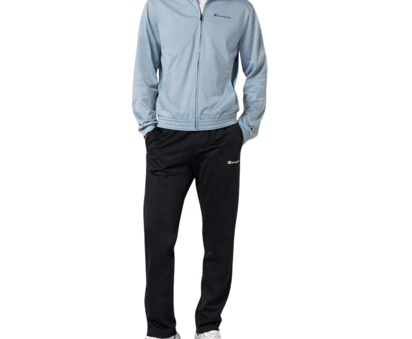 Champion Σετ Ανδρική Φόρμα Polyester 221817-BS202 Γκρι