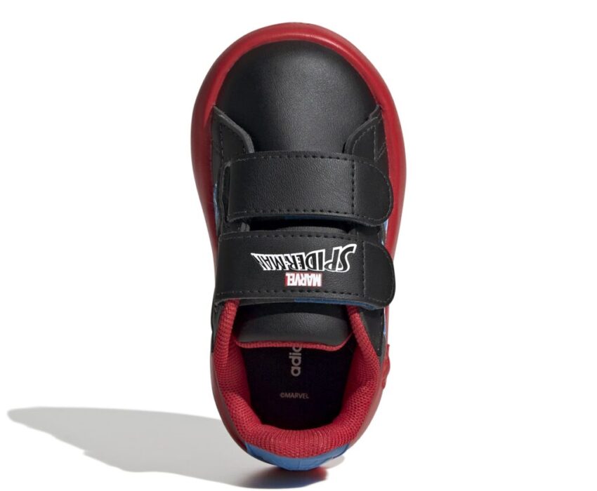 Adidas Βρεφικά x Marvel Spider-Man Grand Court JQ7828 Μαύρα