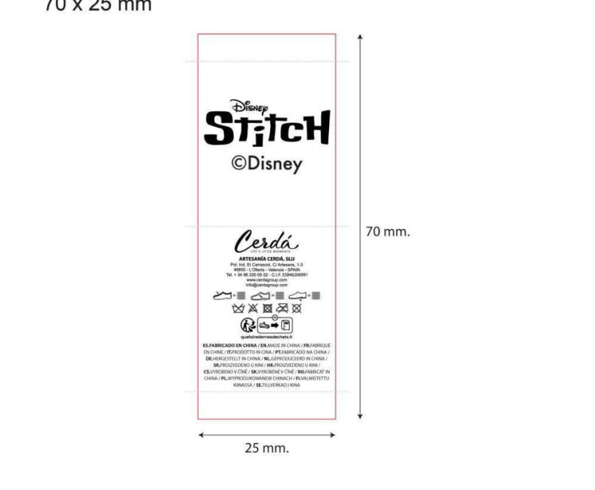 Cerda Παιδικές Παντόφλες Stitch 2300006981 Γαλάζιες