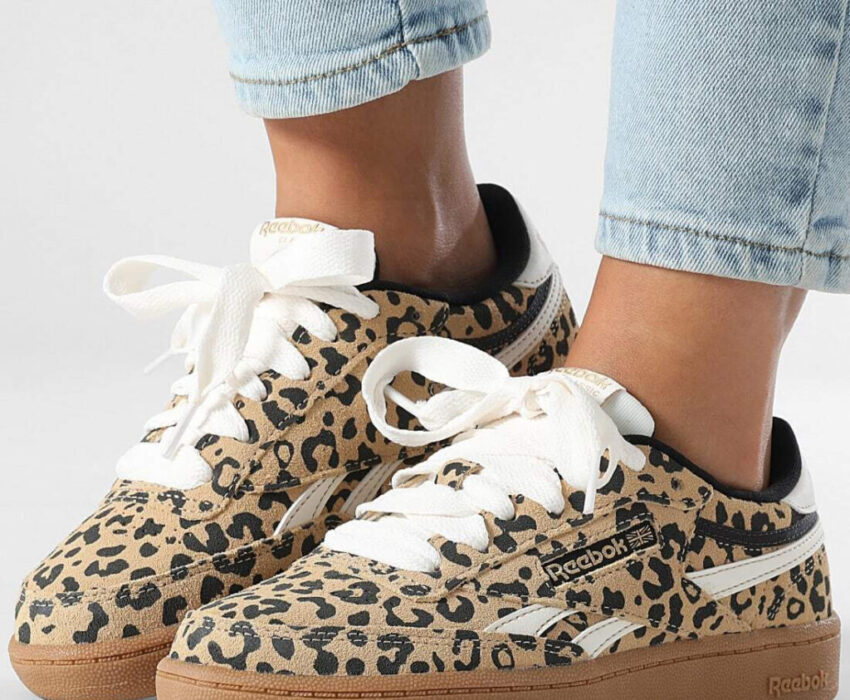 Reebok Γυναικεία Sneakers Club C Revenge 100249639J Leopard