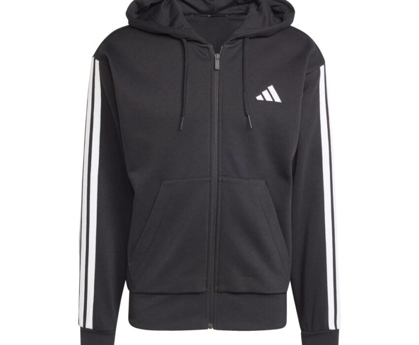 Adidas Ανδρική Ζακέτα FL 3S Hoodie JD1870 Μαύρη