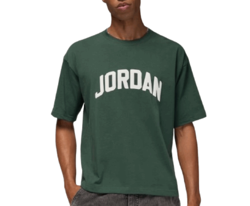 Nike Ανδρικό T-Shirt Jordan Loose Fit HQ8935-316 Κυπαρισσί