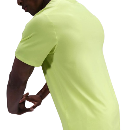 Nike Ανδρική μπλούζα τένις Dri-FIT Court Advantage FZ6910-736 Λεμονί - Image 7