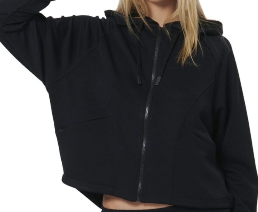 Body Action Γυναικεία Oversized Modal Ζακέτα 071524-01 Μαύρη