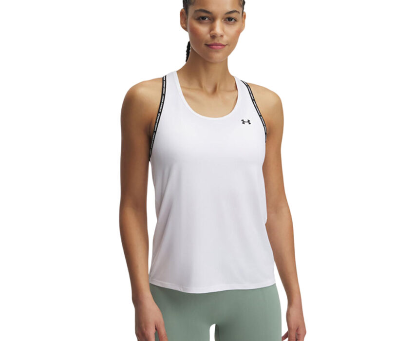 Under Armour Γυναικείο Tech Knockout Tank 1389851-100 Λευκό