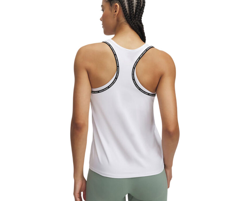 Under Armour Γυναικείο Tech Knockout Tank 1389851-100 Λευκό