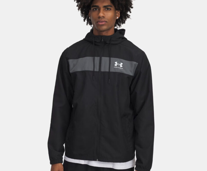 Under Armour Ανδρικό Αντιανεμικό 1361621-005 Μαύρο