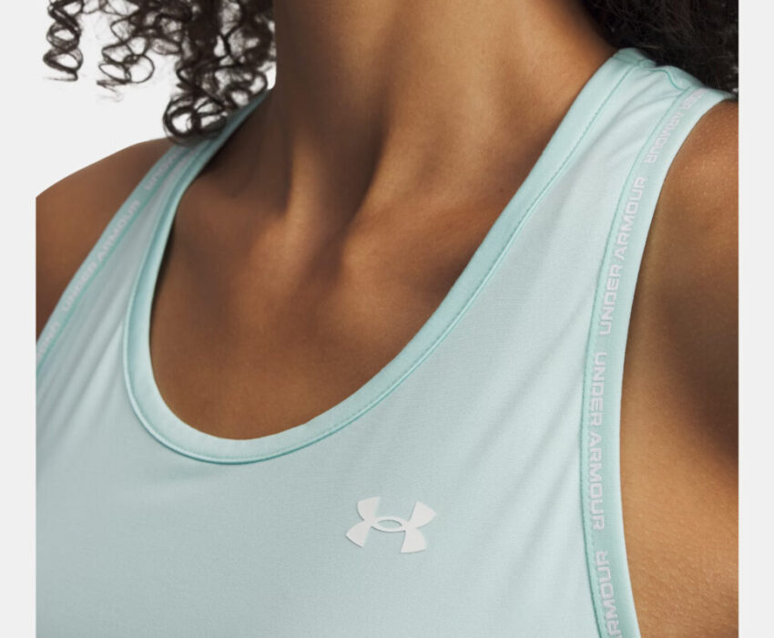 Under Armour Γυναικείο Tech Knockout Tank 1389851-703 Βεραμάν