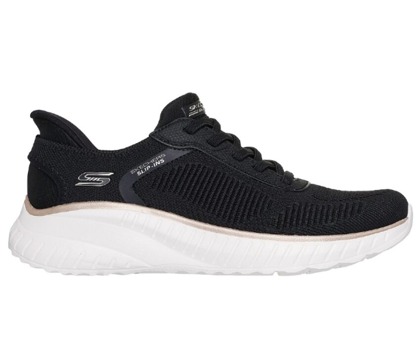 Skechers Γυναικεία Current Muse (ελαστικό κορδόνι) 117497/BKGD Μαύρα