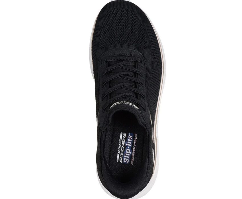 Skechers Γυναικεία Current Muse (ελαστικό κορδόνι) 117497/BKGD Μαύρα