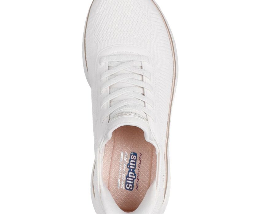 Skechers Γυναικεία Current Muse (ελαστικό κορδόνι) 117497/WTGD Λευκά