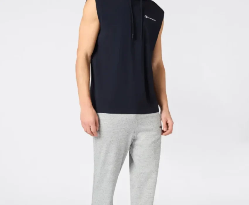 Champion Ανδρικό Λεπτό Jersey Παντελόνι 221805-EM021 Γκρι