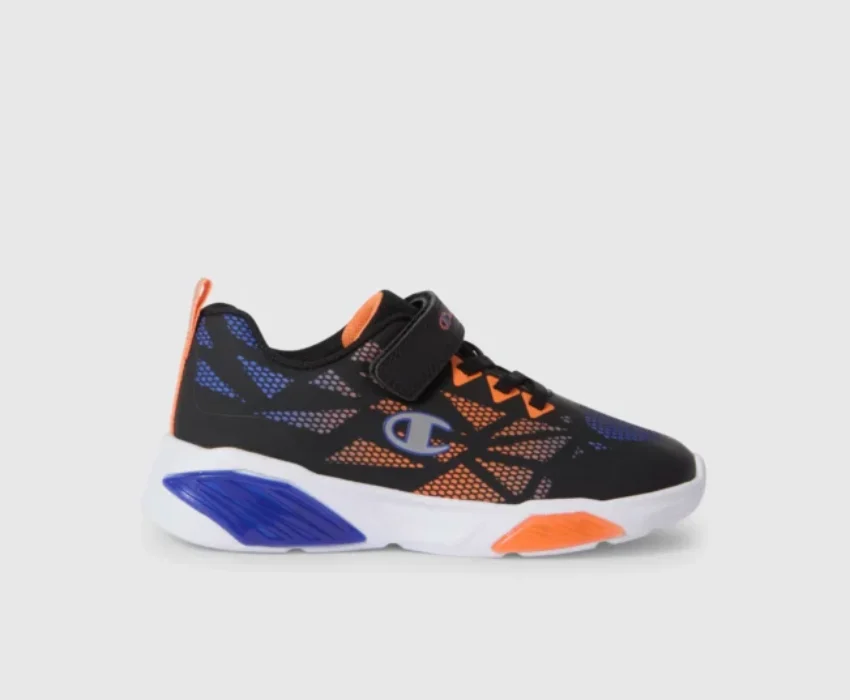 Champion Παιδικά Wave Tri B PS με Φωτάκια S33227-KK018 Μαύρα