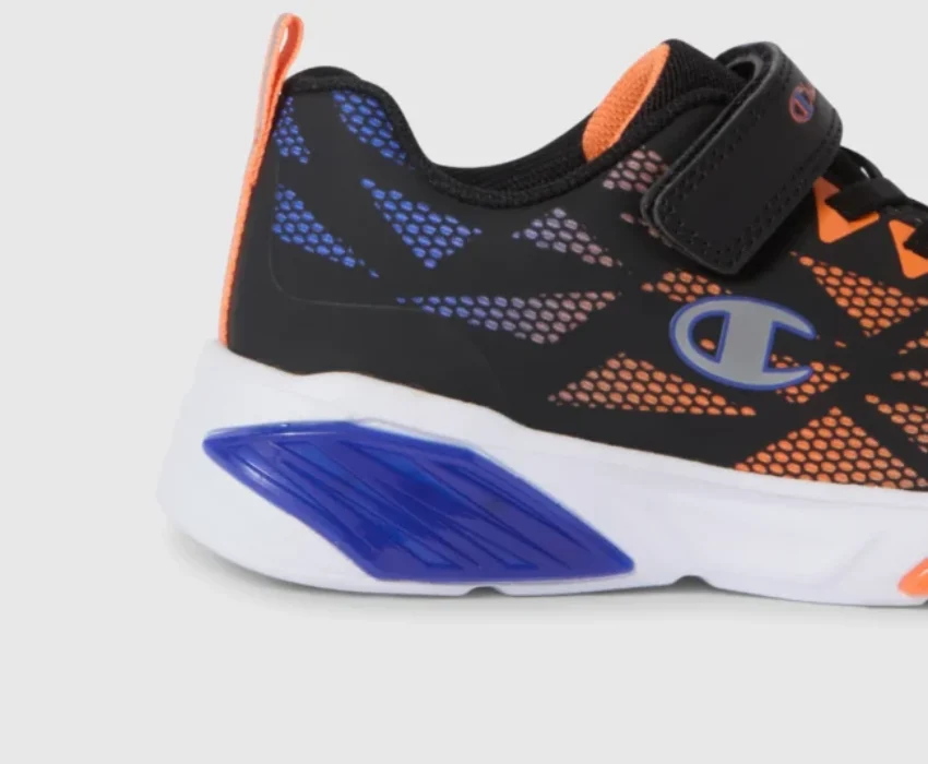 Champion Παιδικά Wave Tri B PS με Φωτάκια S33227-KK018 Μαύρα
