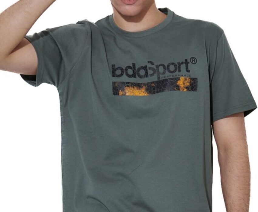 Body Action Ανδρικό T-shirt 053616-07 Χακί